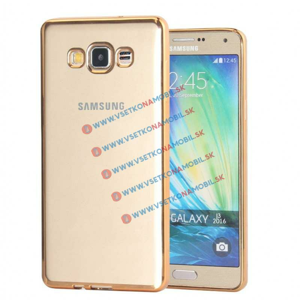 1448
Silikónový obal Samsung Galaxy J3 2016 METALLIC zlatý