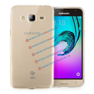 1503
Silikónový obal Samsung Galaxy J3 2016 priehľadný