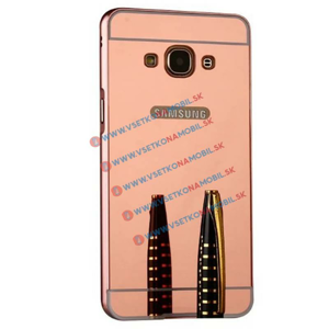 2711
Ochranný zrkadlový obal Samsung Galaxy J3 2016 ružový (metallic)