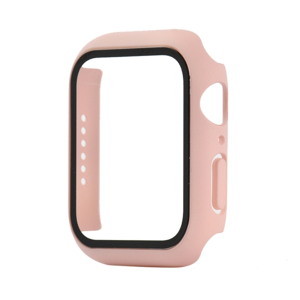 34672
Plastový kryt s ochranným sklom pre Apple Watch 6 / SE / 5 / 4 (44mm) ružový
