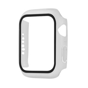 34673
Plastový kryt s ochranným sklom pre Apple Watch 6 / SE / 5 / 4 (44mm) biely