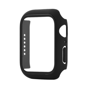 34675
Plastový kryt s ochranným sklom pre Apple Watch 6 / SE / 5 / 4 (44mm) čierny
