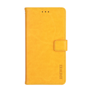 37588
IDEWEI Peňaženkový kryt Cubot X50 žltý