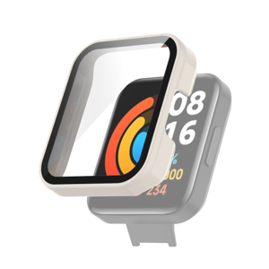 39751
Plastový kryt s ochranným sklom pre Xiaomi Redmi Watch 2 Lite biely