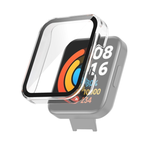 39756
Plastový kryt s ochranným sklom pre Xiaomi Redmi Watch 2 Lite priehľadný
