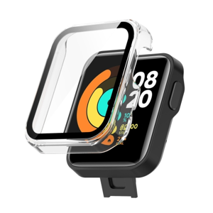 39761
Plastový kryt s ochranným sklom pre Xiaomi Mi Watch Lite priehľadný