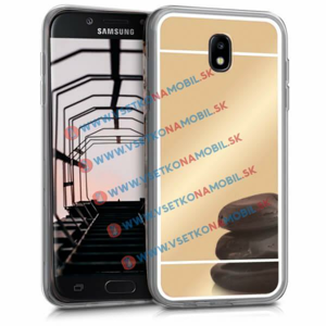 4041
Zrkadlový silikónový obal Samsung Galaxy J7 2017 (J730) zlatý