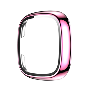 43176
Plastový kryt s ochranným sklom pre Fitbit Versa 3 / Fitbit Sense ružový