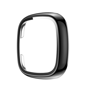 43177
Plastový kryt s ochranným sklom pre Fitbit Versa 3 / Fitbit Sense čierny