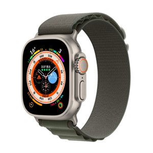 49678
NYLON Vymeniteľný remienok pre Apple Watch Ultra (49mm) / 8 / 7 (45mm) zelený
