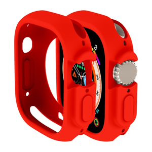 51376
TPU HALF COVER Obal pre Apple Watch Ultra 49mm červený