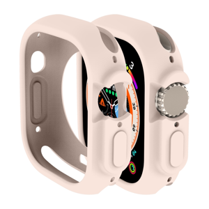 51382
TPU HALF COVER Obal pre Apple Watch Ultra 49mm svetloružový