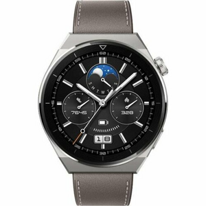 Huawei Watch GT 3 Pro 46mm, Šedá koža
