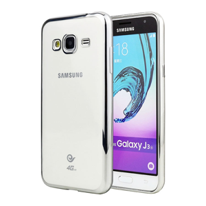 6714
METALLIC Silikónový obal Samsung Galaxy J3 2016 strieborný