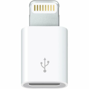 Adaptér Apple MD820ZM/A Lightning/MicroUSB Biely