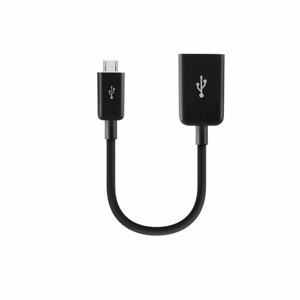 Adaptér OTG BELKIN pre tablety MicroUSB/USB Čierny