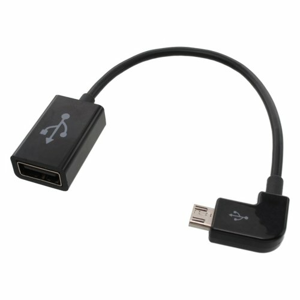 Adaptér OTG s MicroUSB konektorom Čierny