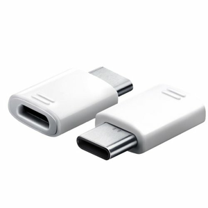 Adaptér Samsung Type-C/MicroUSB Biely (Bulk)