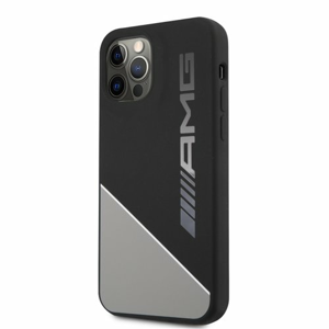 AMG Liquid Silicone Two Tones Kryt pro iPhone 12/12 Pro 6.1 Grey