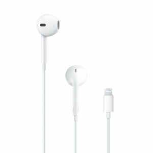 Apple EarPods Lightning Slúchadlá MMTN2ZM/A Biele (Bulk)