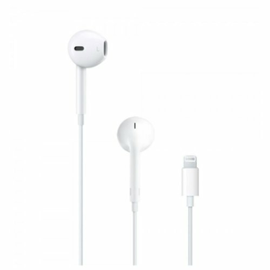 Apple EarPods s konektorom Lightning slúchadlá s mikrofónom Bulk, biele