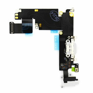 Apple iPhone 6 Plus - Flex Kábel Nabíjacieho Konektora + Audio Jack - Biely