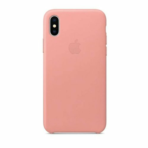 Apple iPhone X Leather Case - Soft Pink MRGH2ZM/A