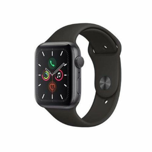 Apple Watch Series 5 GPS 40 mm Space Gray Aluminium Case with Black sport band