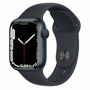 Apple Watch Series 7 41mm Midnight Aluminium Case with Midnight Sport Band