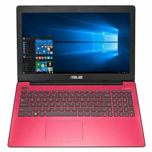 ASUS X553M 15,6" Intel Pentium N3540 4GB/500GB HDD/Wifi/BT/CAM/LCD 1366x768 Win. 10 Home Červený - Trieda B