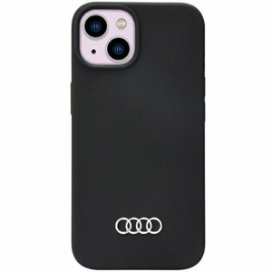 Audi Silicone Zadní Kryt pro iPhone 14 Black