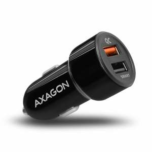 Autonabíjačka AXAGON Quick Charge 3.0 + 2.4A Čierna