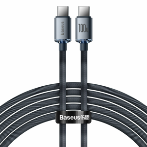 BASEUS 51259
BASEUS CAJY000701 100W Kábel USB Type-C - USB Type-C 2m čierny