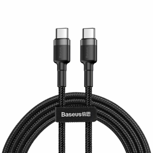 BASEUS 54364
BASEUS CATKLF-HG1 60W Kábel USB Type-C - USB Type-C 2m čierny