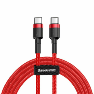 BASEUS 67923
BASEUS CATKLF-G09 60W PD 2.0 Kábel USB Type-C - USB Type-C 1m červený