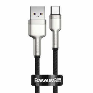 Baseus CAKF000001 Cafule Datový Kabel USB-USB-C 66W 0,25m Black