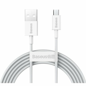 Baseus CAMYS-A02 Superior Fast Charging Datový Kabel MicroUSB 2A 2m White