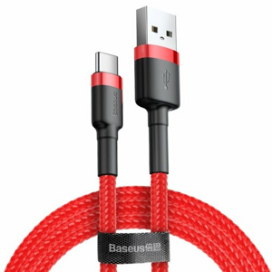 Baseus CATKLF-B09 Cafule Kabel USB-C 3A 1m Red/Red