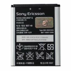 Batéria Sony Ericsson BST-40 1120mAh (Bulk)