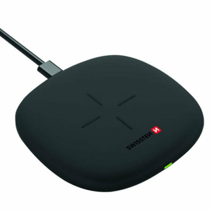 Bezdrôtová nabíjačka Swissten Wireless Charger 10W Čierna