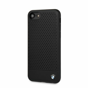 BMHCI8PEBOBK BMW Perforated Leather Hard Case pro iPhone 8 Black