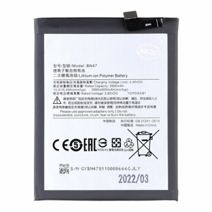 BN47 Xiaomi Baterie 3900mAh (OEM)