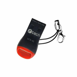 C-Tech USB Čtečka microSD Karet
