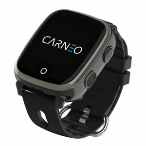 CARNEO Smart hodinky GuardKid+ 4G Čierne - detske hodinky GPS a 4G