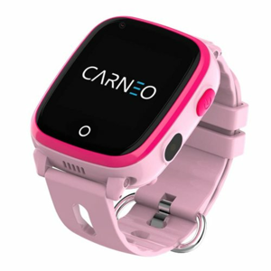CARNEO Smart hodinky GuardKid+ Ružové - detske hodinky GPS
