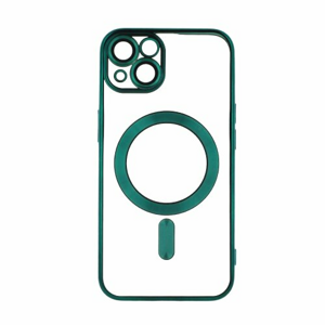 Color Chrome Mag case for iPhone 15 6,1" green