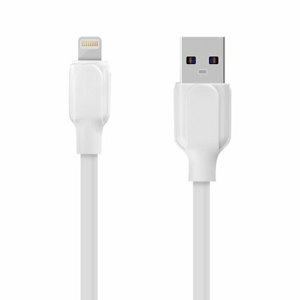 Dátový kábel Obal:Me USB-A/Lightning 1m Biely