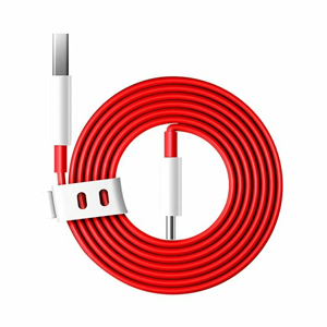 Dátový kábel OnePlus Warp Charge Type-C 1m Červený (EU Blister)