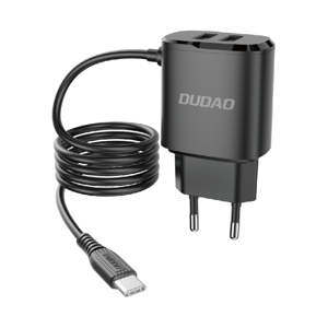 DUDAO 54345
DUDAO A2ProT 12W Sieťová nabíjačka + USB Typ-C kábel čierna