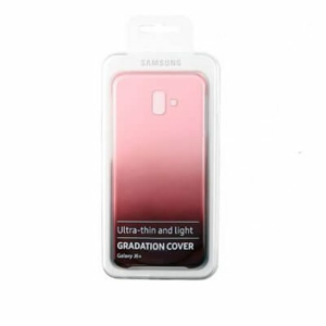 EF-AJ610CRE Samsung Gradation Clear Cover Red pro Galaxy J6+ (EU Blister)